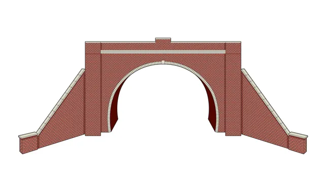 peco-lk12173-tunnelportal-ziegel-zweigleisig-tt120 image 1