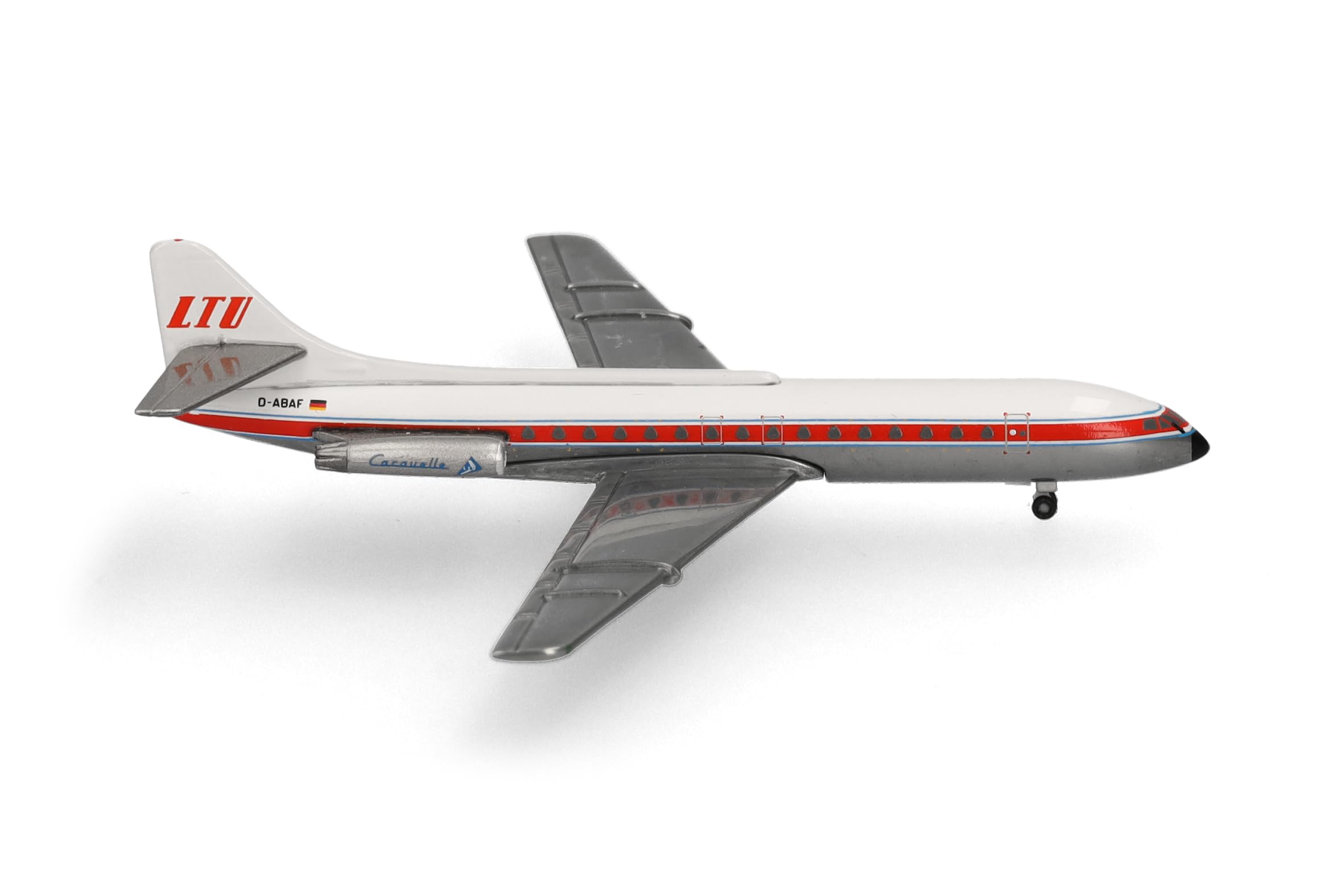 herpa-wings-ltu-caravelle-flugzeugmodell-1-500-metall image 1