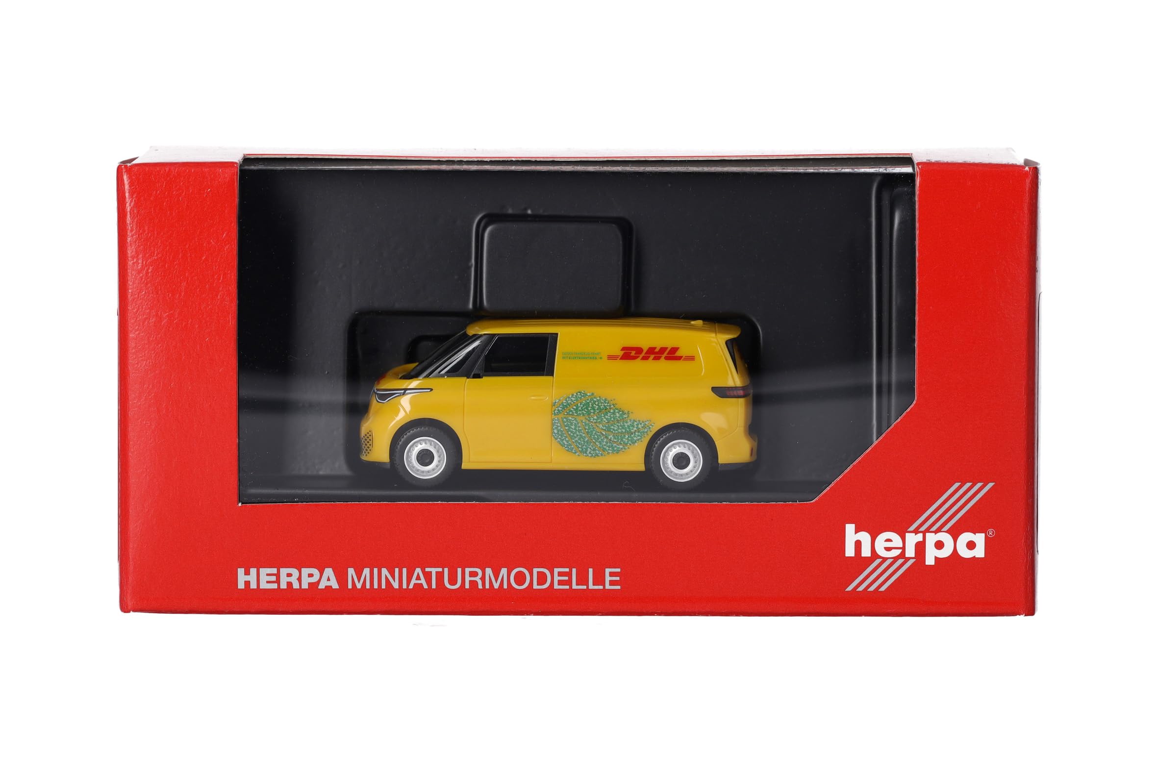 herpa-vw-id-buzz-cargo-dhl-modellauto-rot-1-87-h0 image 5