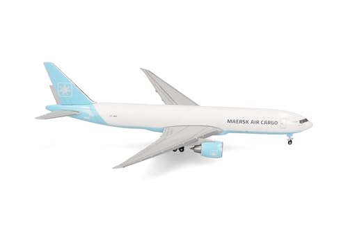 herpa-wings-boeing-777f-maersk-air-cargo-modellflugzeug-1-500-metall image 7