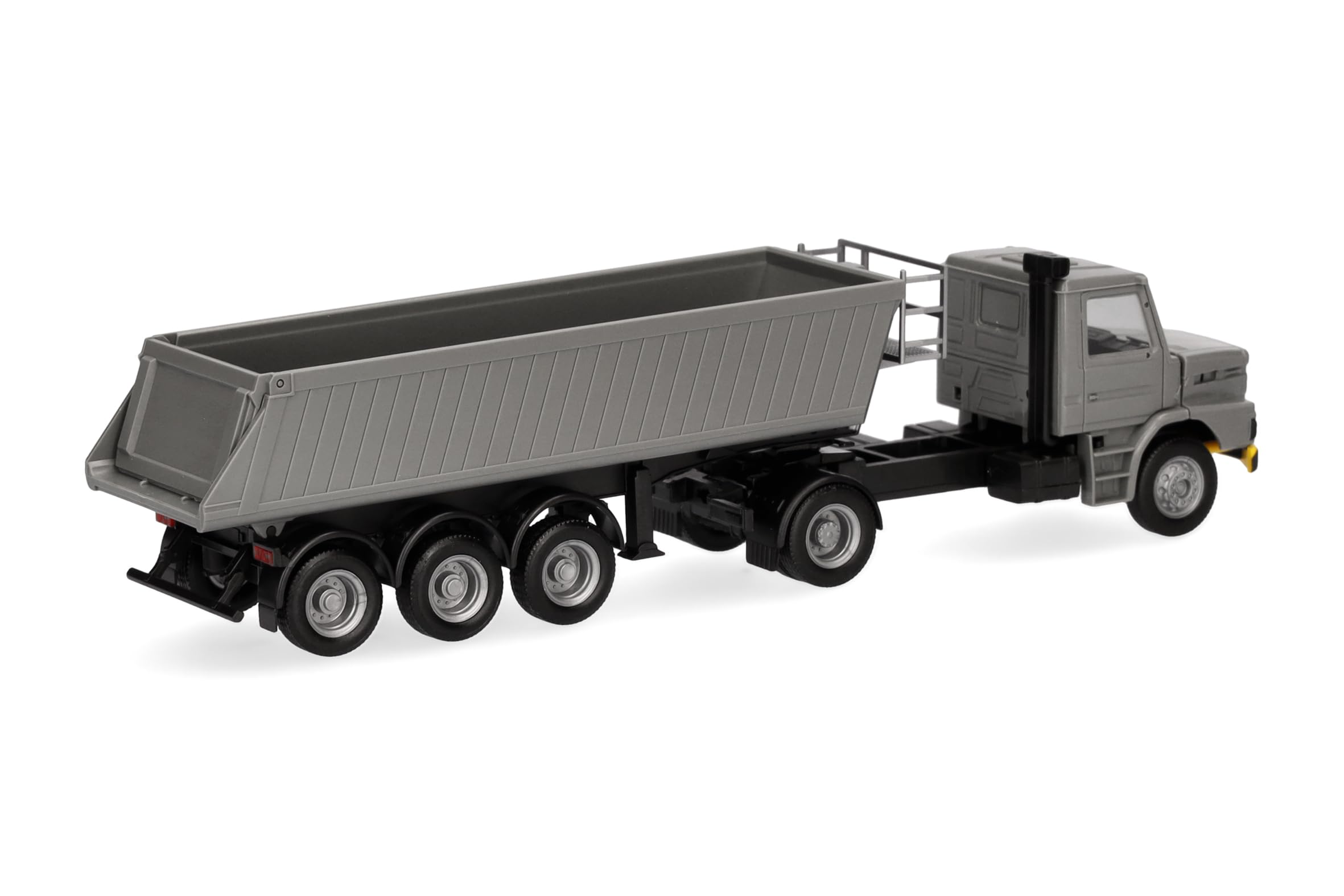 herpa-cars-trucks-scania-hauber-kipp-sattelzug-lkw-modell-1-87-grau-gelb image 2