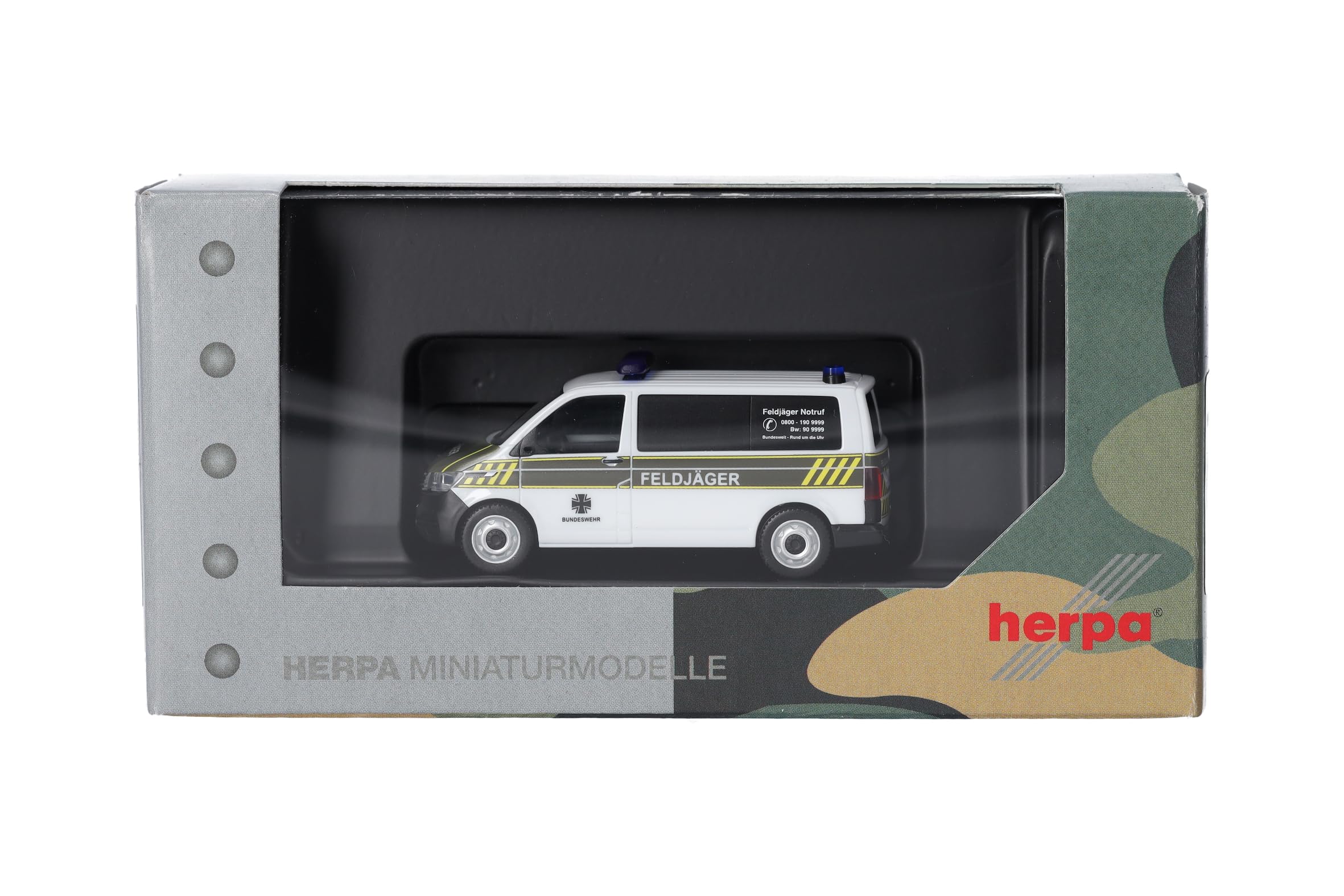 herpa-minitanks-vw-t6-1-bus-feldj-ger-modellauto-1-87-wei image 5
