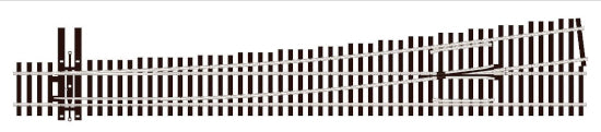 peco-streamline-slu8382-weiche-h0-links-nr-8-unifrog image 1