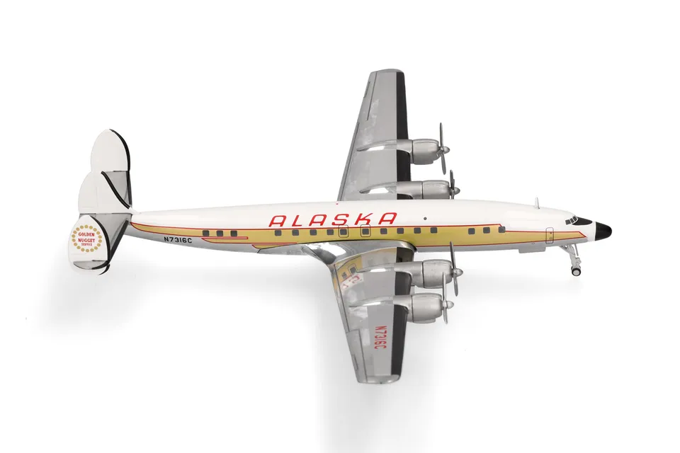 herpa-wings-alaska-l-1649a-starliner-flugzeug-1-200-metall image 1