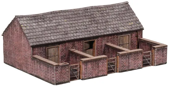 scale-model-scenery-kx113-schweinestall-oo-ho-bausatz image 1