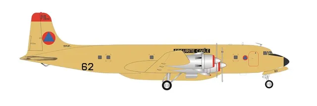 herpa-wings-douglas-dc-6-s-curit-civile-f-zbad-modell image 1