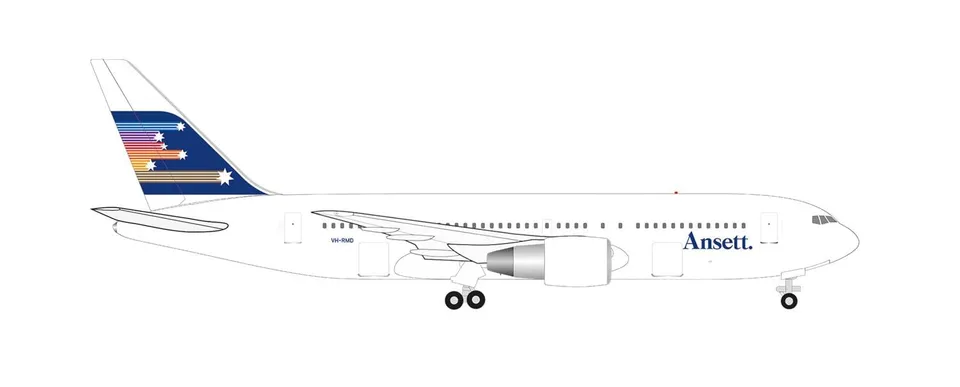herpa-wings-boeing-767-200-ansett-southern-cross-flugzeug-1-500 image 1