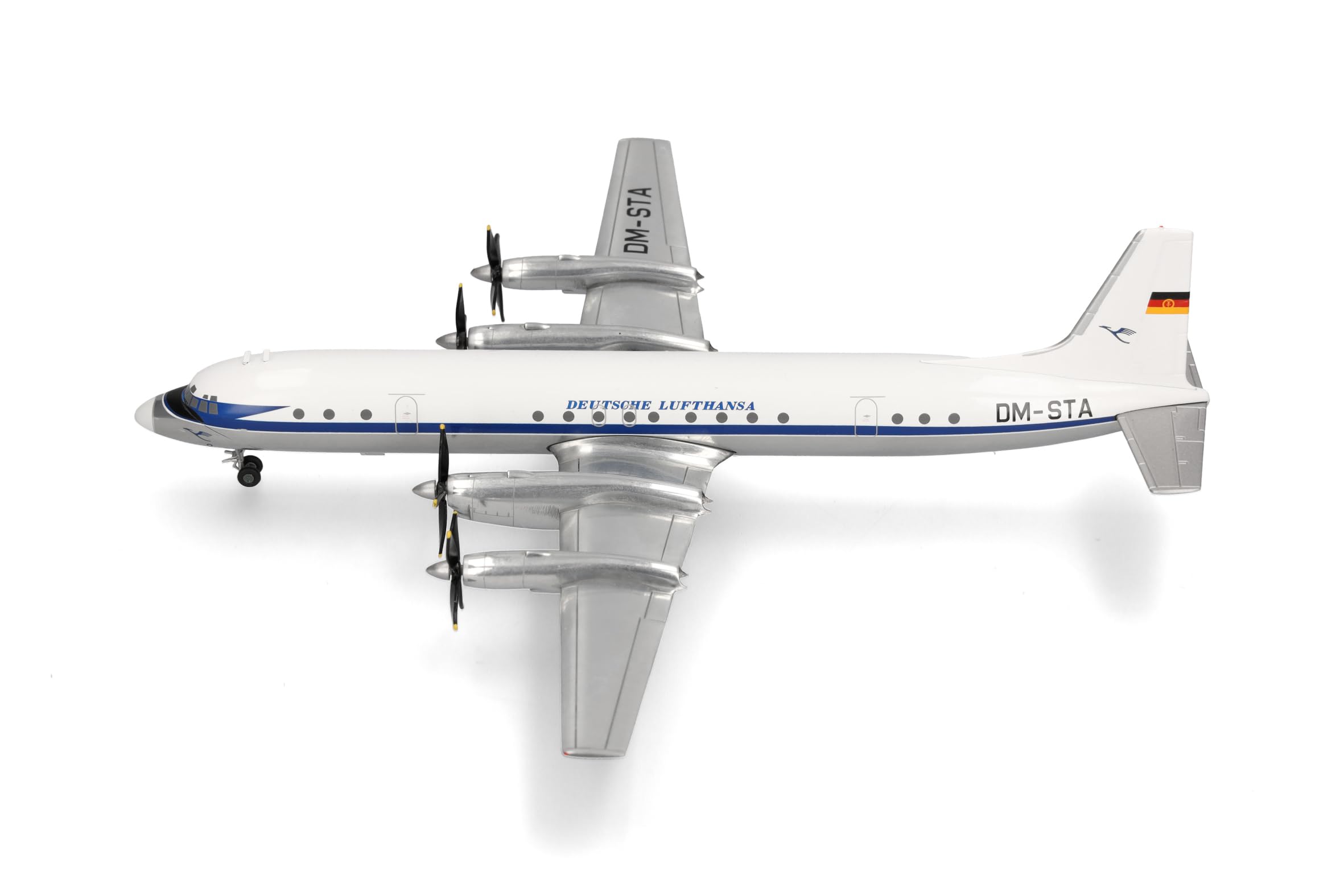 herpa-wings-lufthansa-ilyushin-il-18-dm-sta-1-200-metall image 2