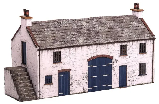 peco-scale-model-scenery-kx087-kutschenhaus-geb-udebausatz-oo image 1