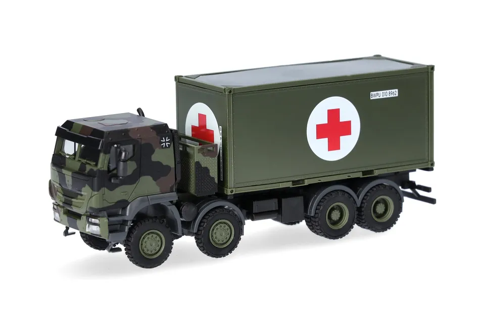 herpa-minitanks-iveco-trakker-8x8-bundeswehr-lkw-1-87 image 1