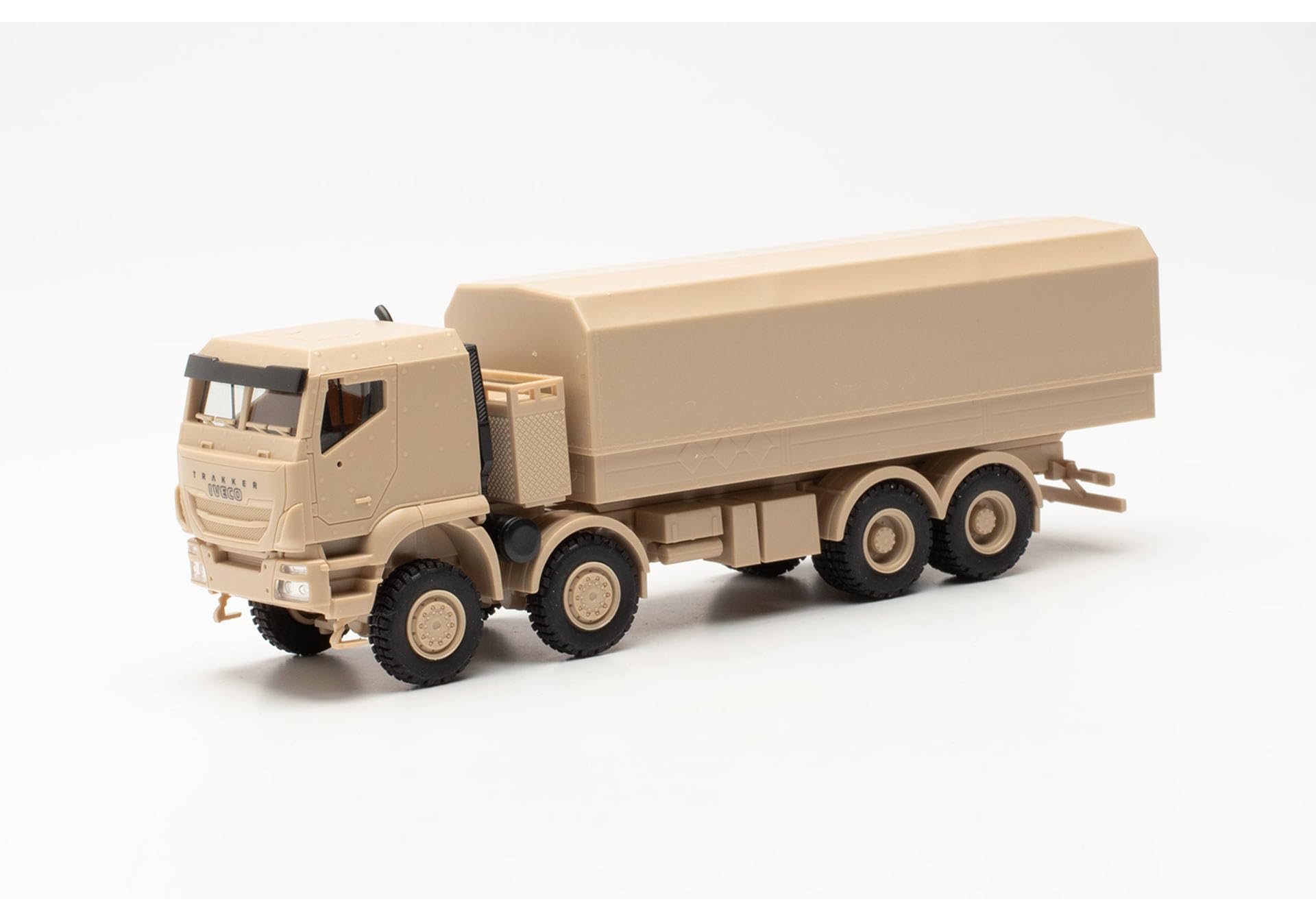herpa-iveco-trakker-8x8-pritschen-lkw-1-87-sandbeige-neu image 1