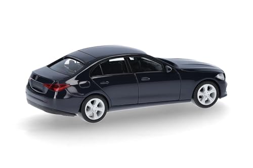 herpa-cars-trucks-mercedes-c-klasse-modellauto-1-87-dunkelblau image 7