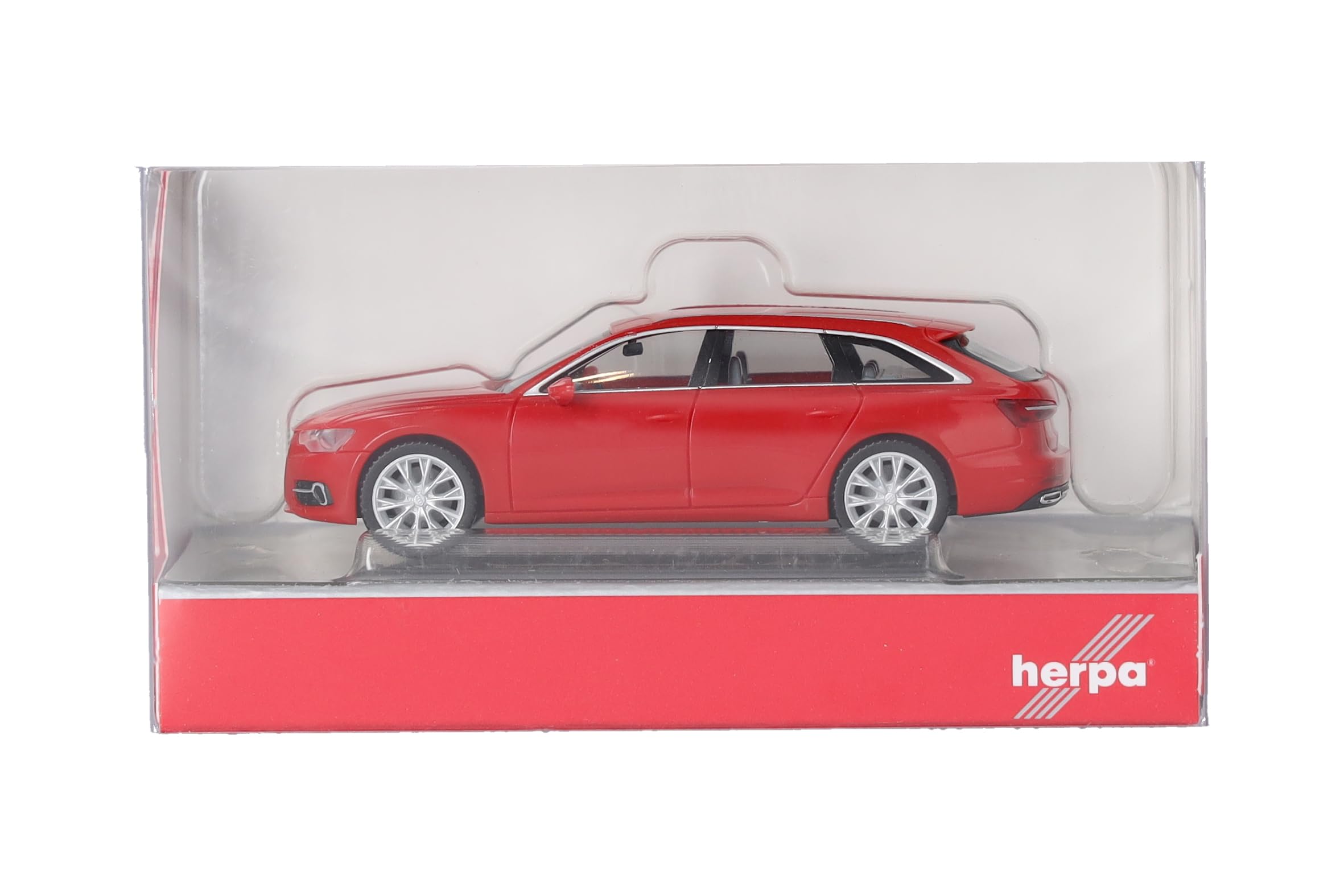 herpa-audi-a6-avant-modellauto-1-87-rot image 5