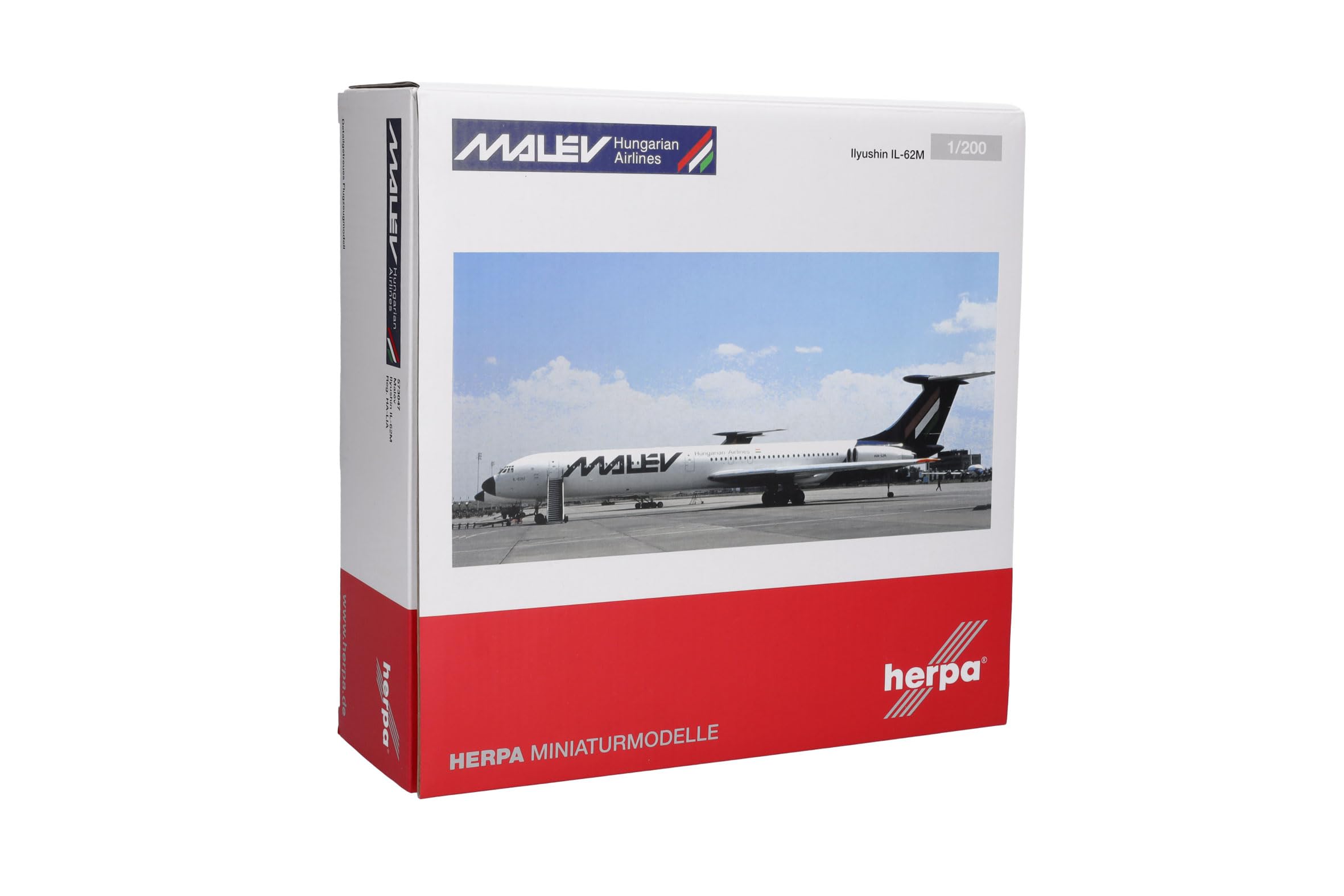 herpa-wings-mal-v-il-62m-flugzeugmodell-1-200-metall-retro image 5