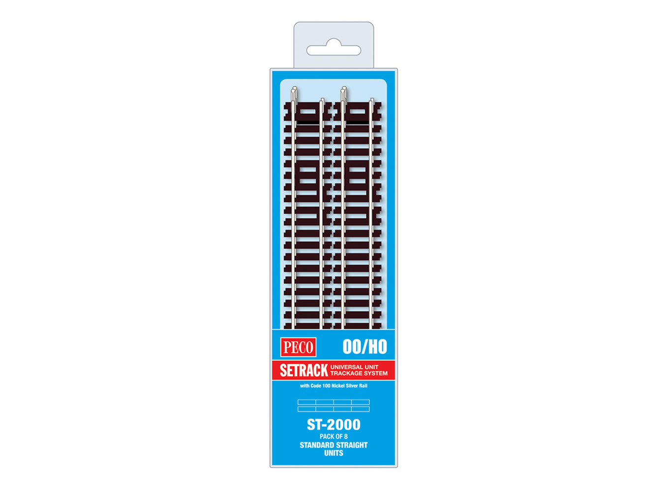 peco-st2000-setrack-gerade-code-100-oo-ho-8-st-ck image 1