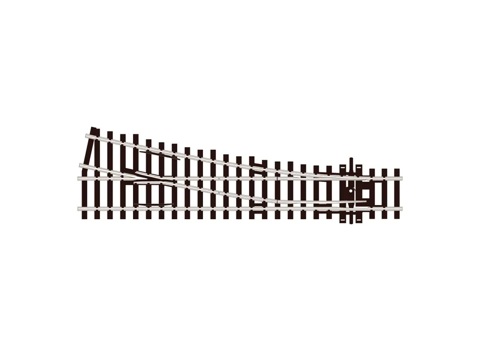 peco-sl91-weiche-rechts-kurz-code-100-oo-ho-insulfrog image 1