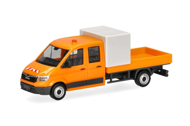 herpa-cars-trucks-man-tge-doppelkabine-pritsche-modellauto-1-87 image 1
