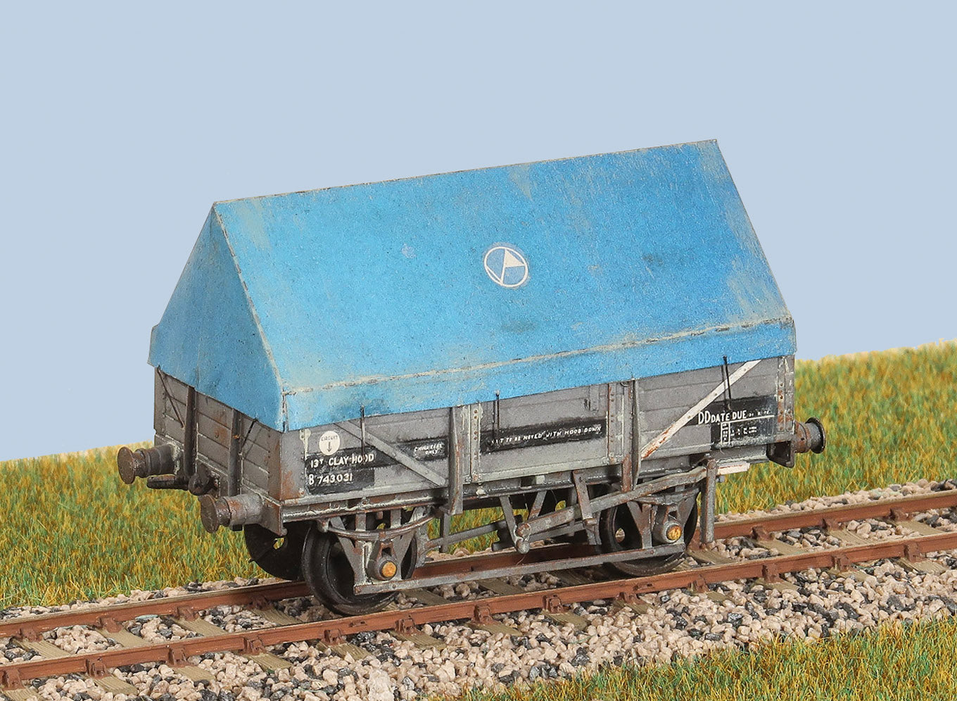 peco-parkside-pc542-oo-clayhood-china-clay-wagen-bausatz image 1
