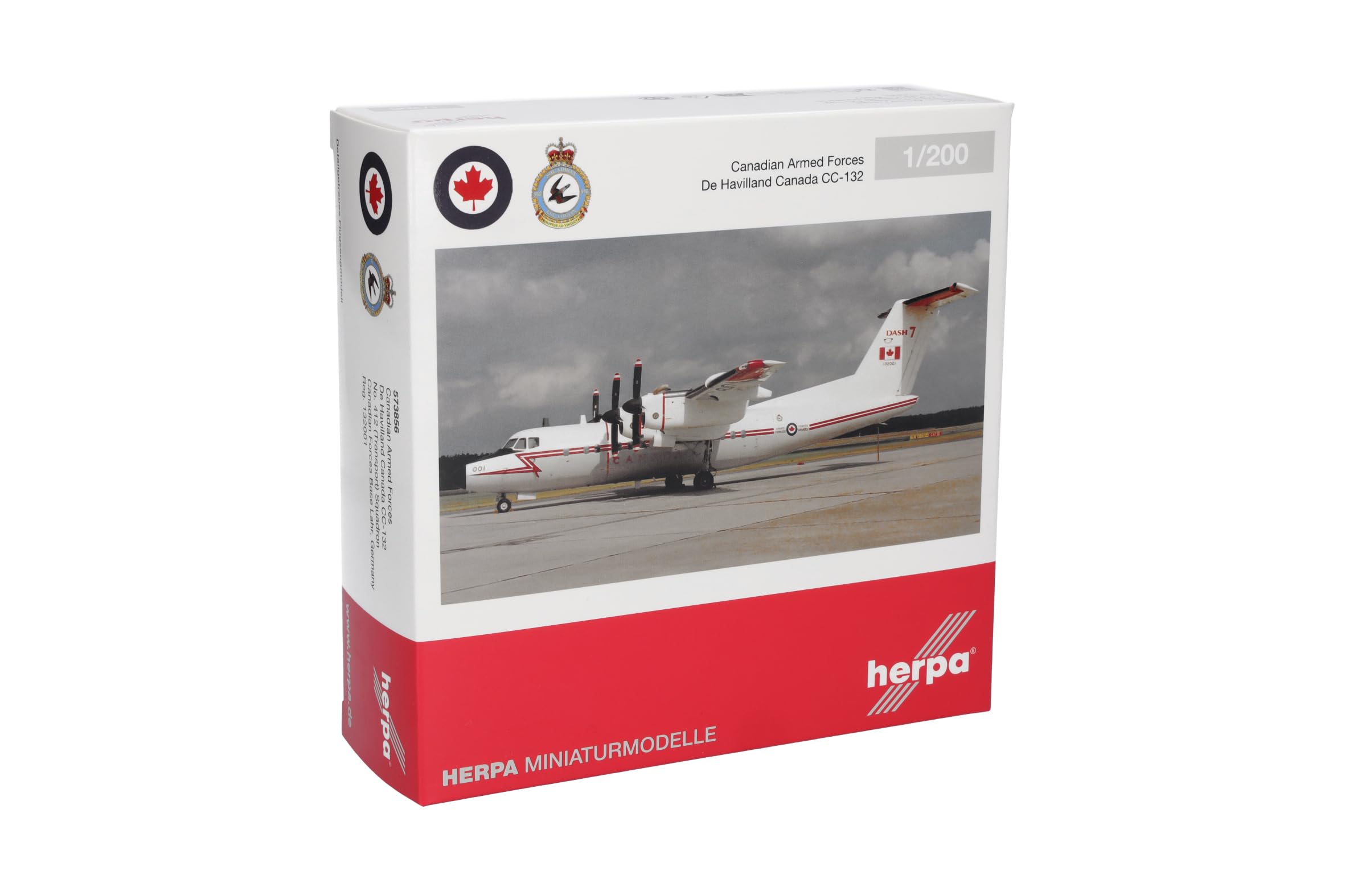 herpa-wings-canadian-forces-cc-132-modellflugzeug-1-200-metall image 5