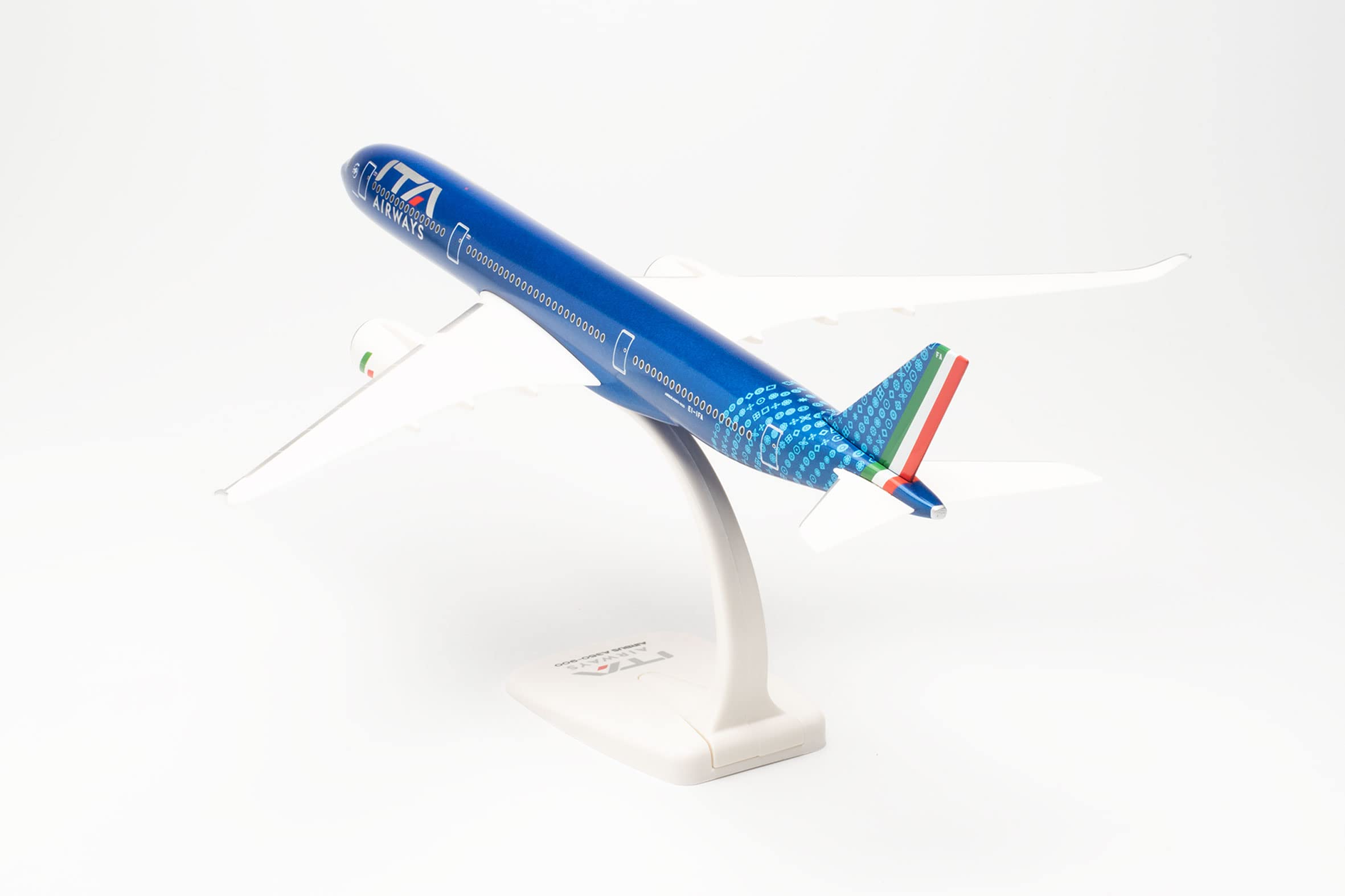 herpa-snapfit-ita-airways-airbus-a350-900-flugzeugmodell-1-200-ei-ifa image 4