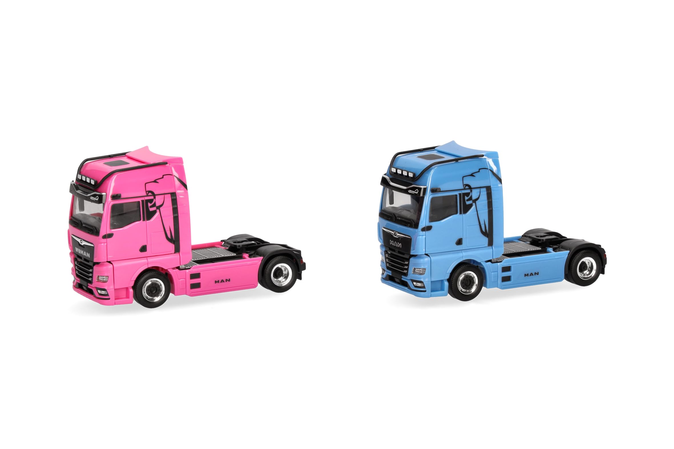 herpa-man-etgx-gx-zugmaschinen-set-1-87-hellblau-pink-h0 image 1