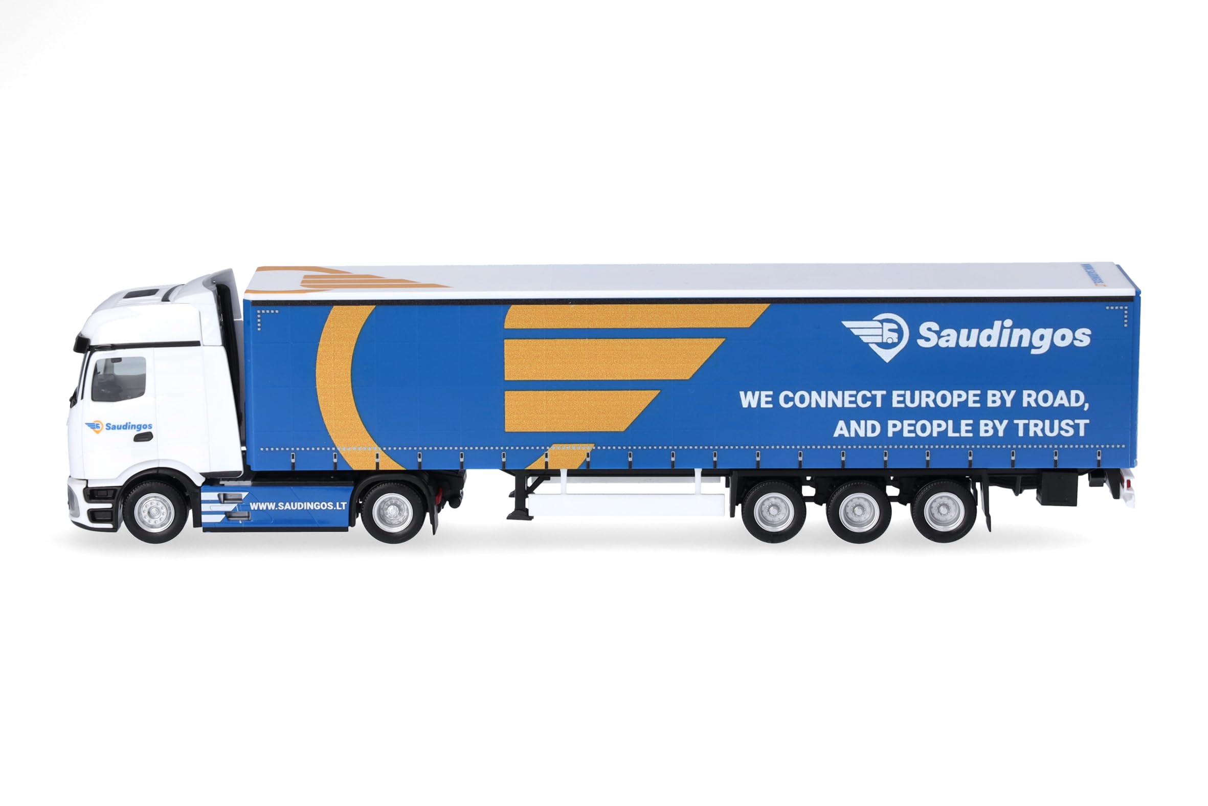 herpa-mercedes-actros-l-sattelzug-lkw-modell-1-87-saudingo image 4