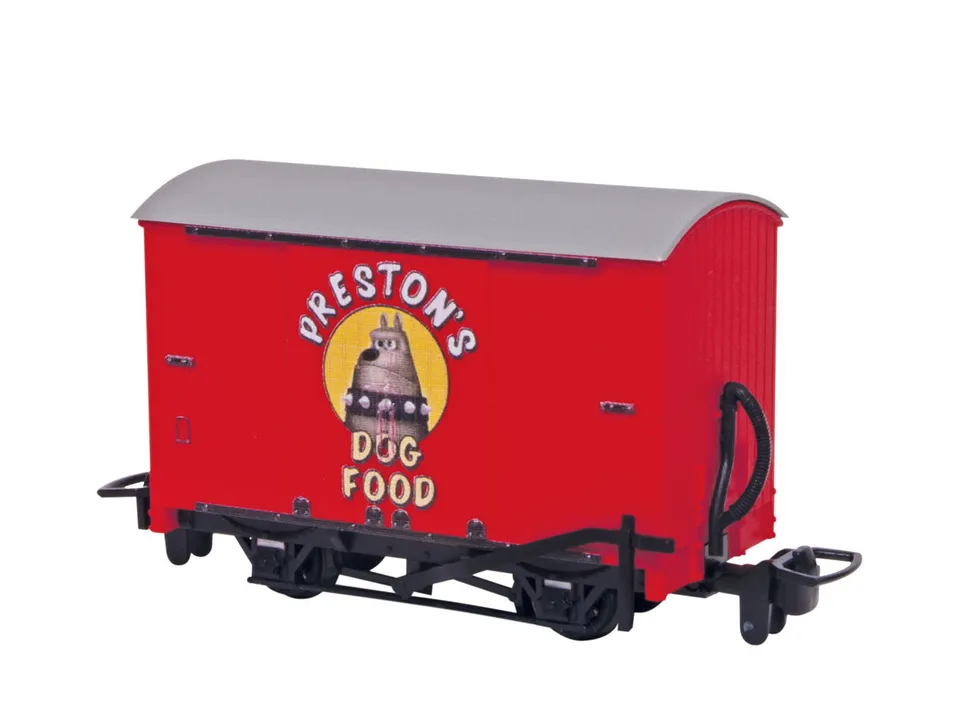 peco-graa001-wallace-gromit-box-van-oo-9-preston-fertigmodell image 1