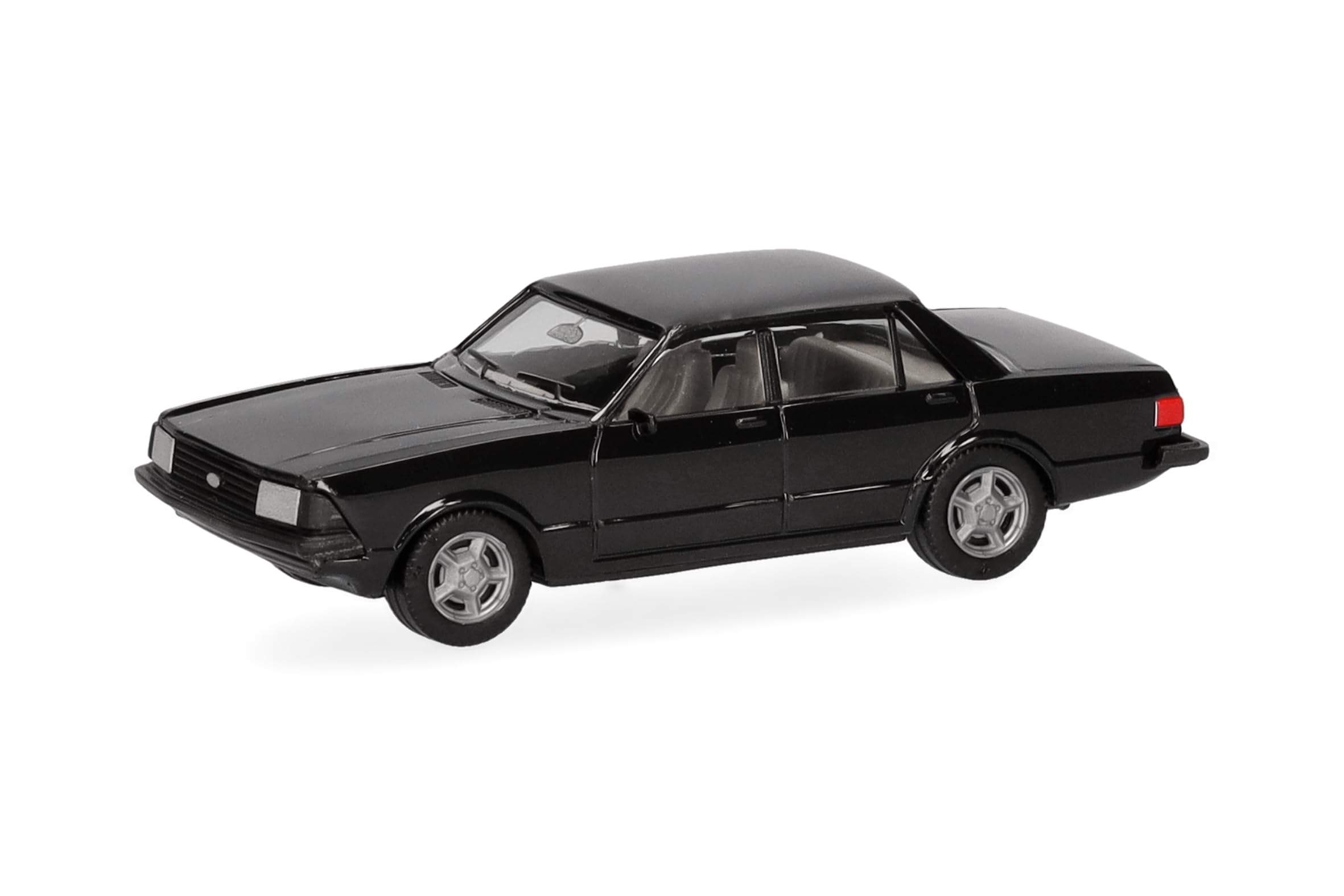 herpa-basic-ford-granada-modellauto-1-87-schwarz-kunststoff image 1