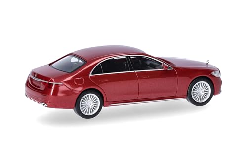 herpa-cars-mercedes-s-klasse-v223-modellauto-1-87-patagonienrot image 6