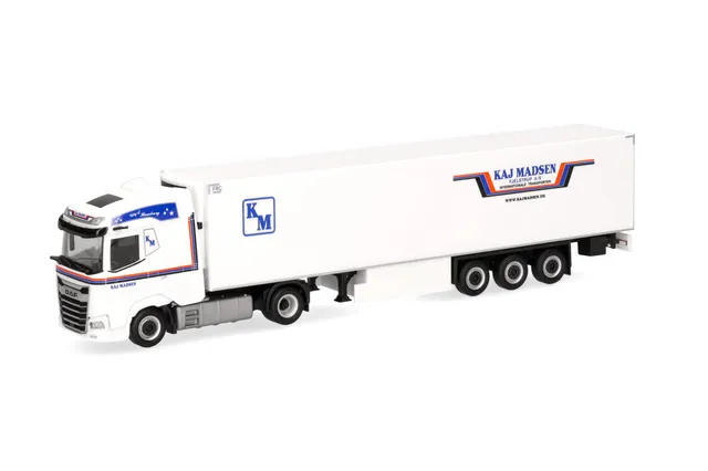 herpa-daf-xg-k-hlkoffer-sattelzug-kaj-madsen-lkw-1-87 image 1