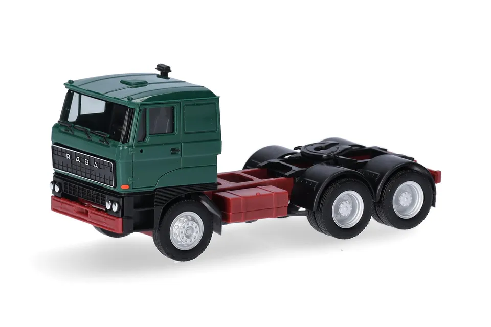 herpa-raba-zugmaschine-3achs-lkw-modell-1-87-moosgr-n image 1