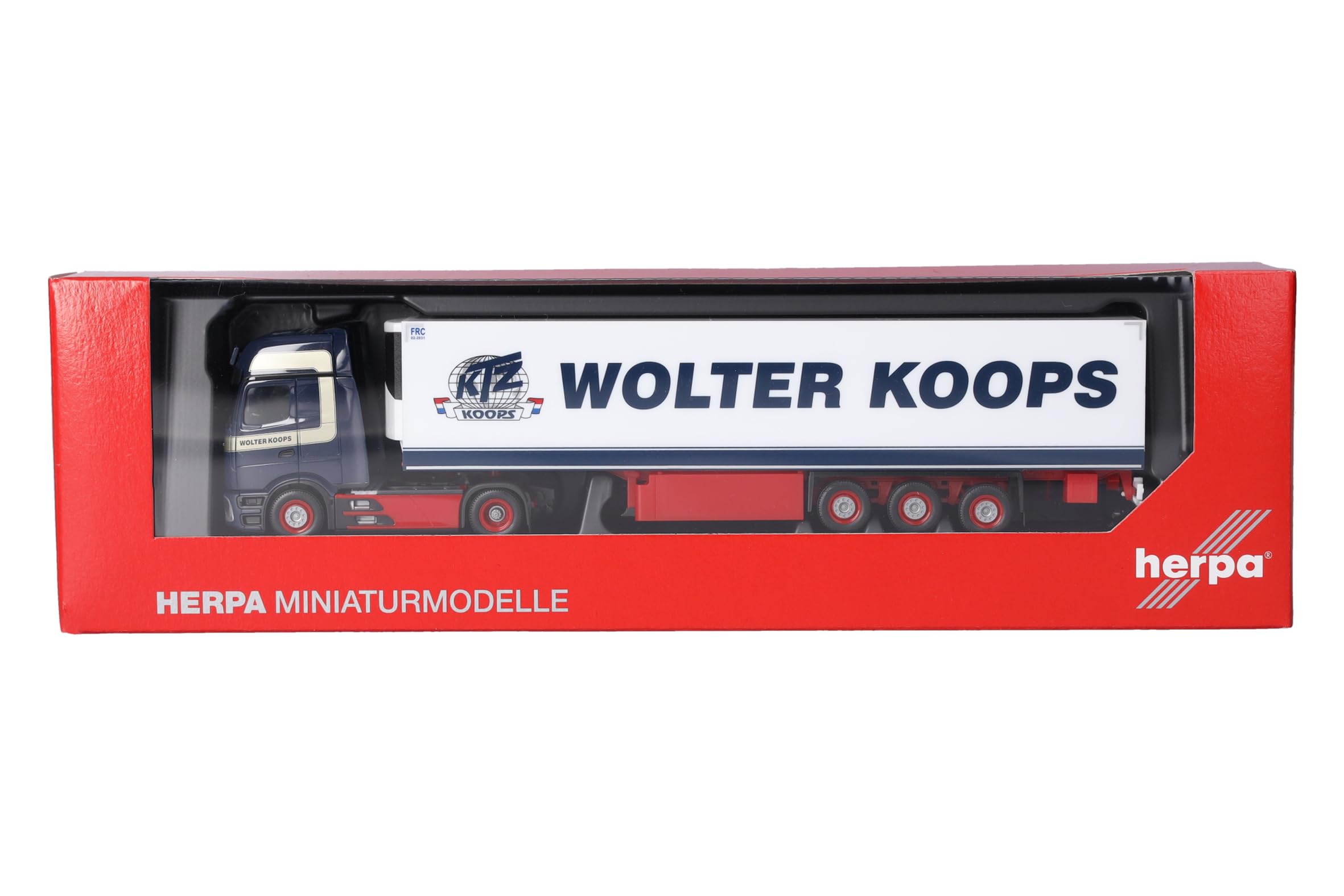 herpa-mercedes-actros-l-procabin-lkw-modell-wolter-koops-1-87 image 5