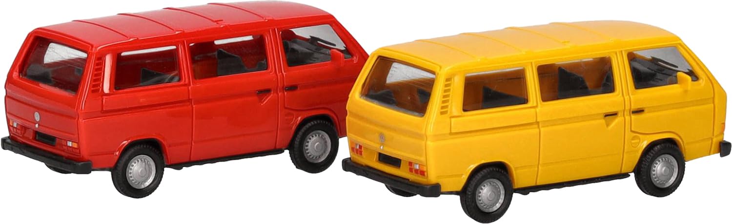 herpa-minikit-vw-t3-bus-h0-bausatz-2-st-ck-ginstergelb-feuerrot image 1