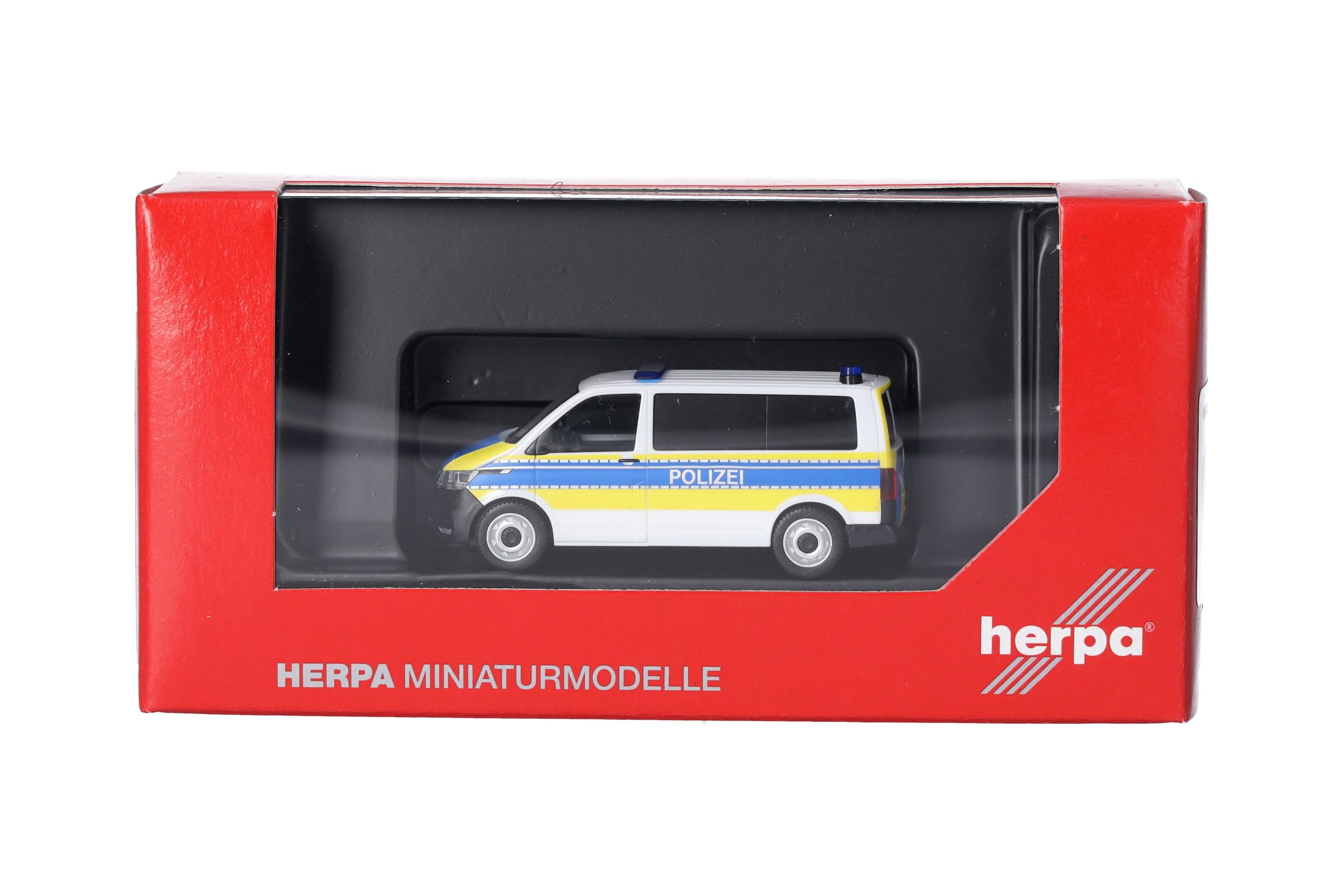herpa-vw-t6-1-bus-polizei-niedersachsen-modellauto-1-87 image 4