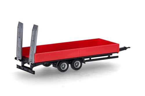 herpa-tiefladetandemanh-nger-2achs-lkw-modell-rot-1-87 image 7