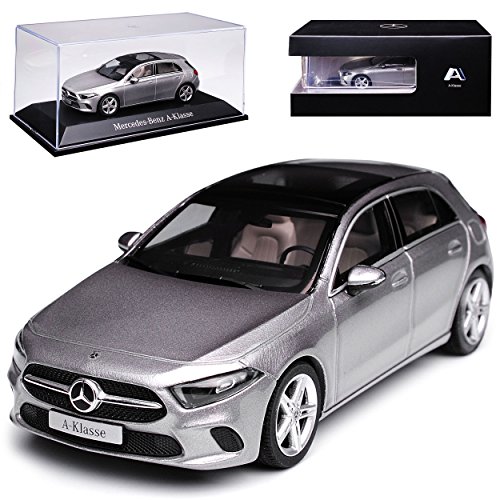 herpa-mercedes-a-klasse-w177-modellauto-1-43-mojave-silber-metall image 6