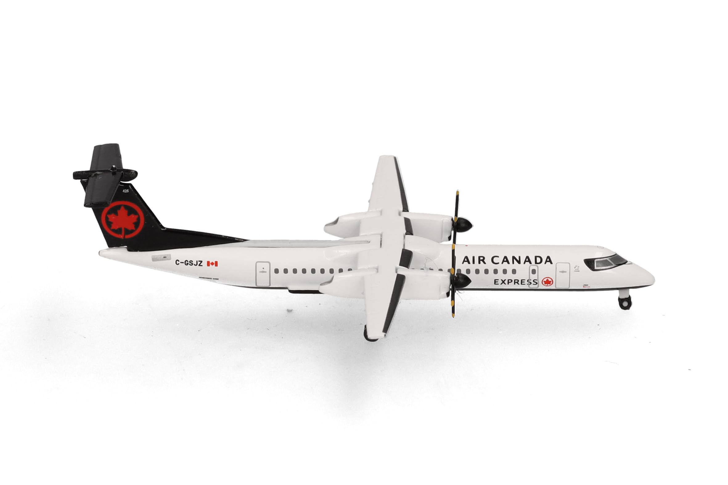 herpa-wings-air-canada-express-q400-modellflugzeug-1-500-metall image 1