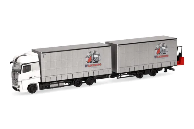 herpa-cars-trucks-mercedes-actros-h-ngerzug-lkw-modell-1-87-gelb image 1