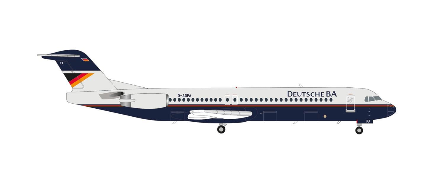 herpa-wings-fokker-100-deutsche-ba-d-adfa-flugzeugmodell-1-200 image 1