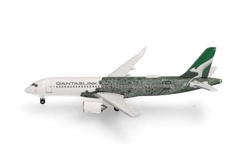 herpa-wings-qantaslink-a220-300-flying-art-flugzeug-1-500-gr-n image 8