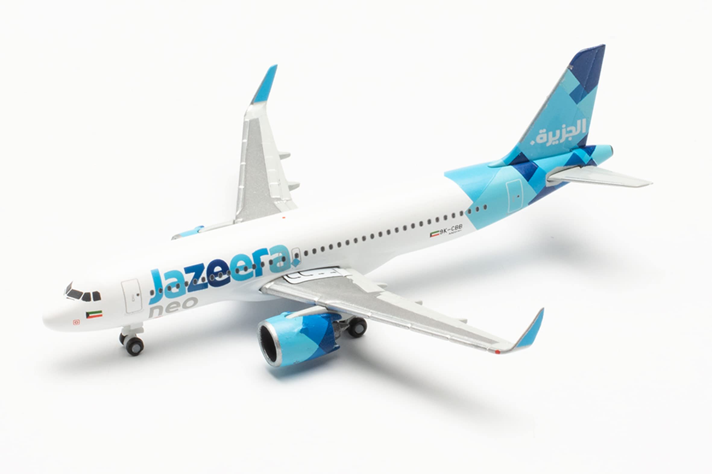 herpa-wings-airbus-a320neo-flugzeugmodell-1-500-jazeera image 4