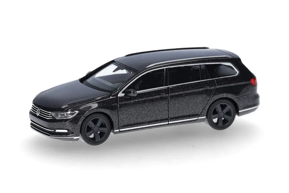 herpa-cars-trucks-vw-passat-variant-modellauto-mangangrau image 1