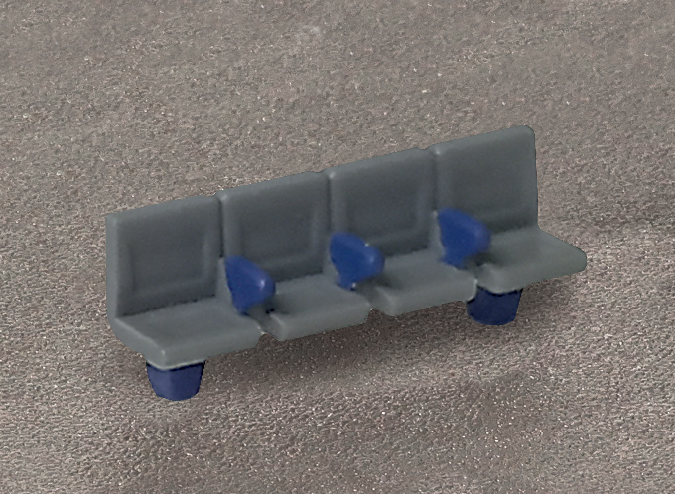 peco-nb-29-modern-platform-seating-bahnsteig-sitze-spur-n-12-stk image 1