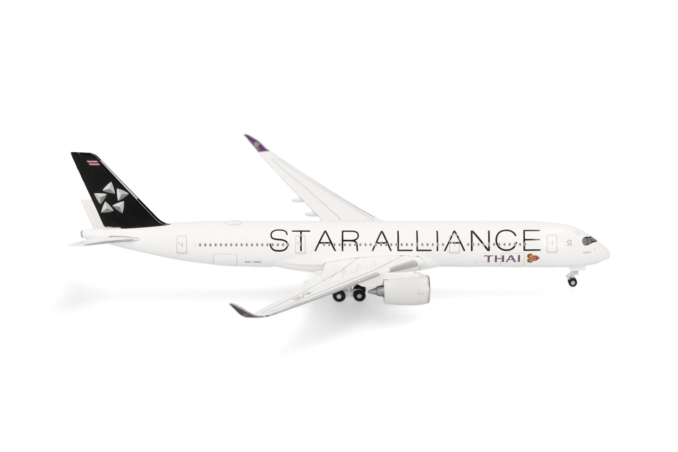herpa-wings-thai-a350-900-star-alliance-1-500-metall image 1