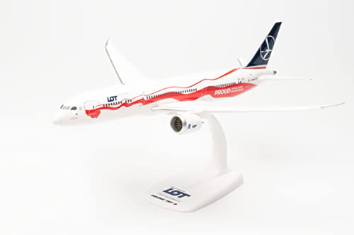 herpa-snapfit-boeing-787-9-lot-flugzeugmodell-1-200 image 7