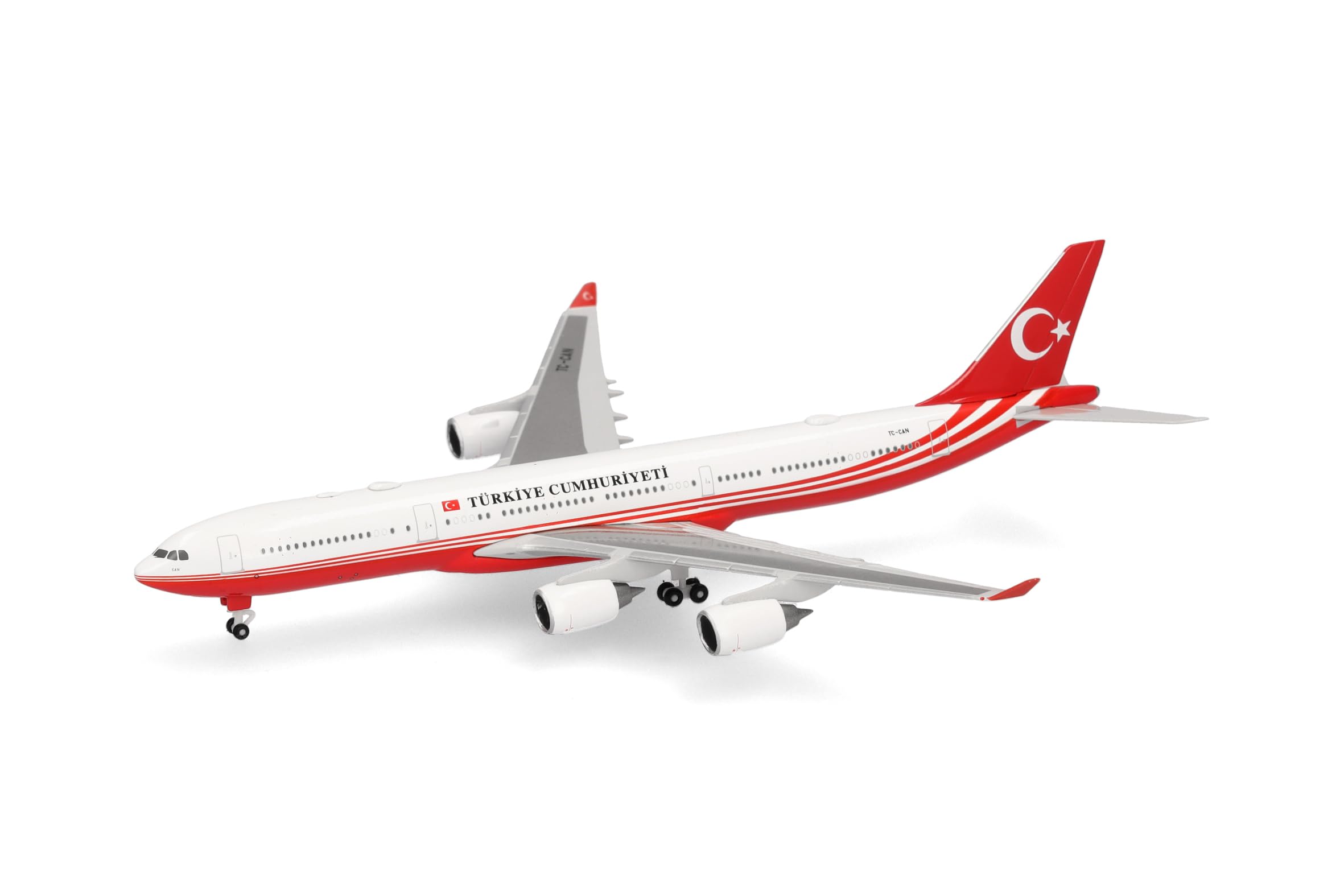 herpa-turkey-government-airbus-a340-500-flugzeugmodell-1-500 image 4