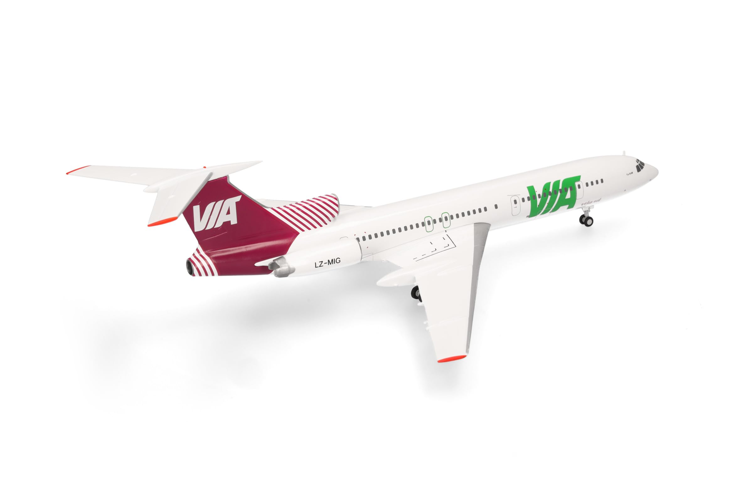 herpa-wings-air-via-tupolev-tu-154m-flugzeugmodell-1-200 image 3