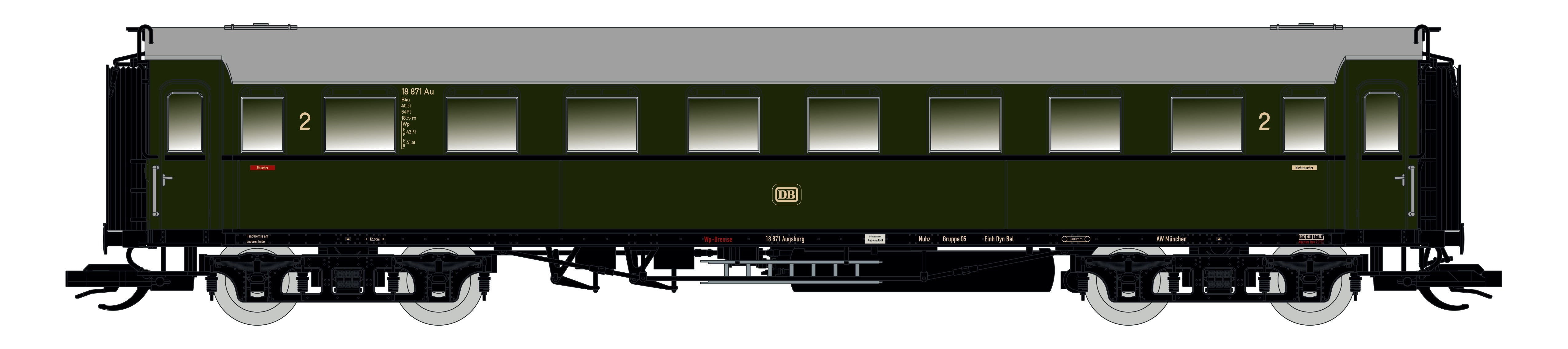 saxonia-c4-sa-07-87188-h0-personenwagen-db-ep-iii-beleuchtung image 1