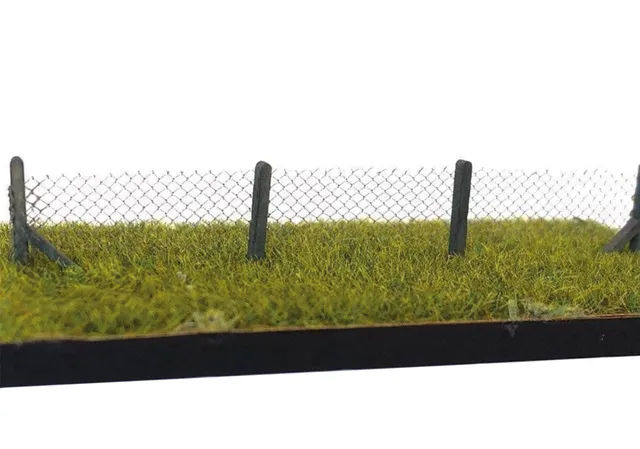 peco-scale-model-scenery-lx183-maschendrahtzaun-bausatz-oo-h0-1m image 1