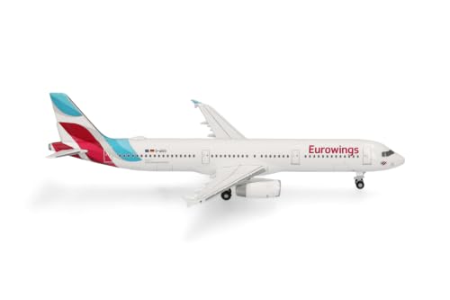 herpa-wings-eurowings-airbus-a321-200-flugzeugmodell-1-500-metall image 7